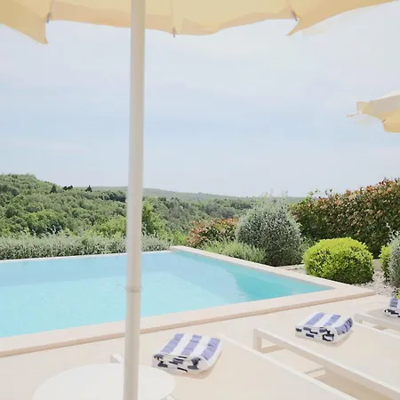 Dom wakacyjny Volare Cantare With 2 Bedroom A Heated Pool And Panoramic View Near Buje, Istra Momjan